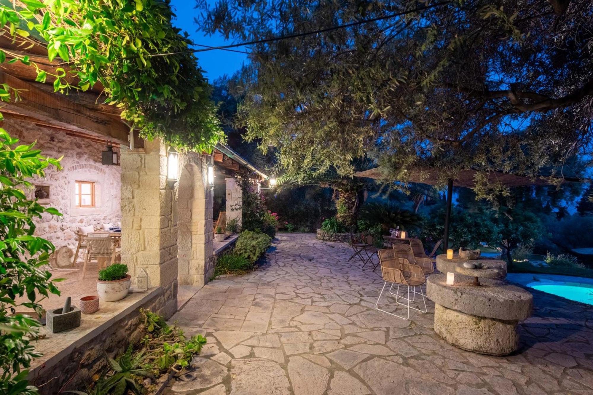 Corfu Olivestone Village With Swimming Pool Agios Markos Ngoại thất bức ảnh