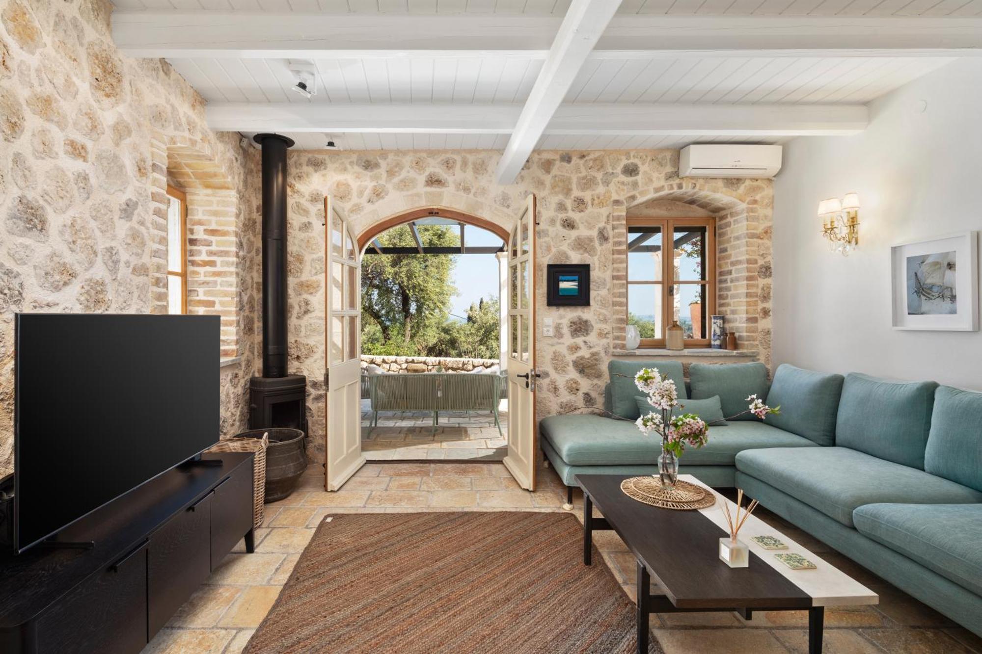 Corfu Olivestone Village With Swimming Pool Agios Markos Ngoại thất bức ảnh
